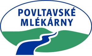 Logo POVLTAVSKÉ MLÉKÁRNY